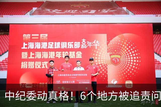 中纪委动真格！6个地方被追责问责